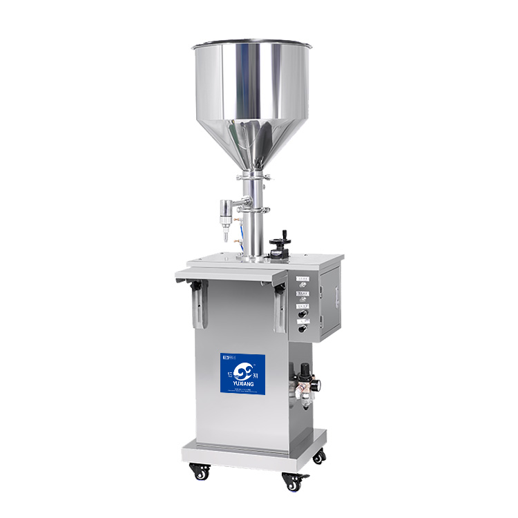 Semi-automatic vertical filling machine