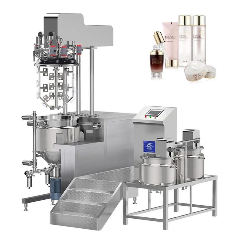 Cosmetic Vacuum Homogenizer Emulsifier Mixer